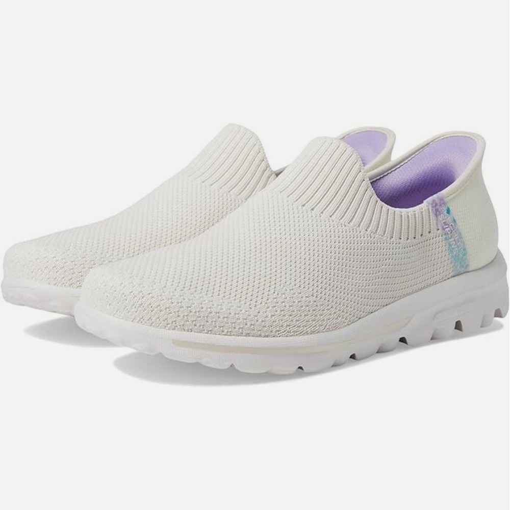 SKECHERS Performance Go Walk Travel Tahiti Sunset Hands Free Slip-Ins Sz 10